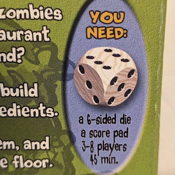 Lord of The Fries Card Game Original Starter Zombies Special Edition Chef Cook - Picture 4 of 5